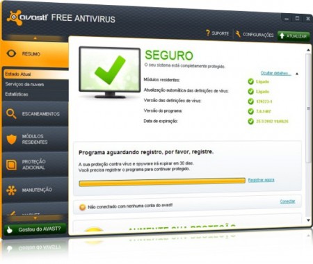 Avast! Free Antivirus 7.0.1466